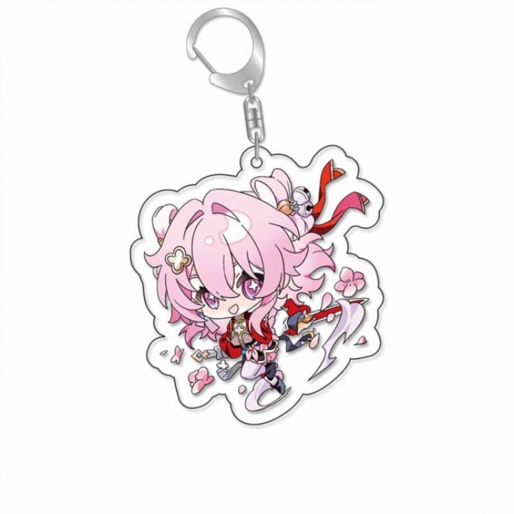 Honkai: Star Rail Anime Acrylic Keychain Charm price for 5 pcs