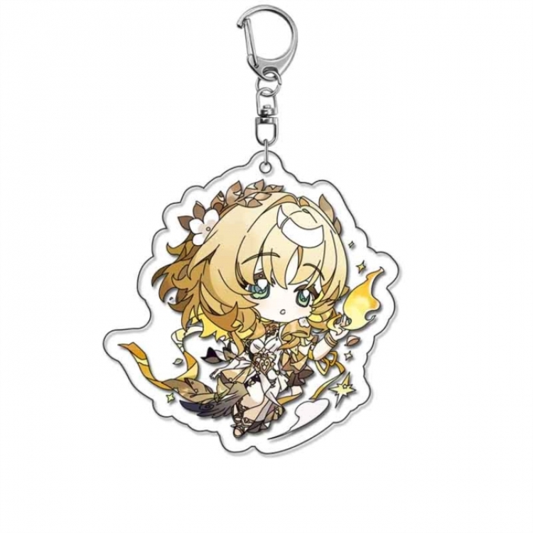 Honkai: Star Rail Anime Acrylic Keychain Charm price for 5 pcs