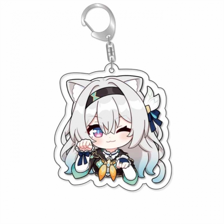 Honkai: Star Rail Anime Acrylic Keychain Charm price for 5 pcs