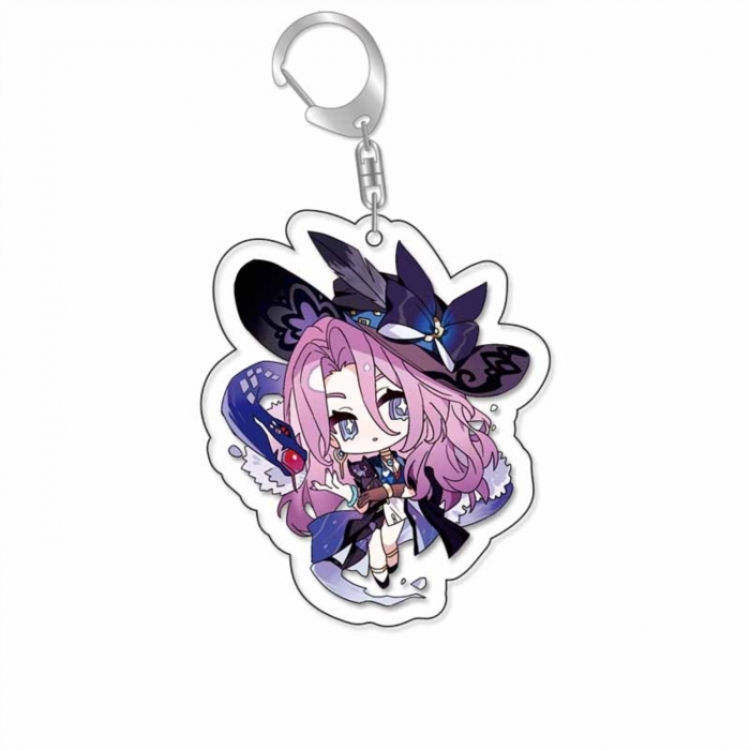 Honkai: Star Rail Anime Acrylic Keychain Charm price for 5 pcs