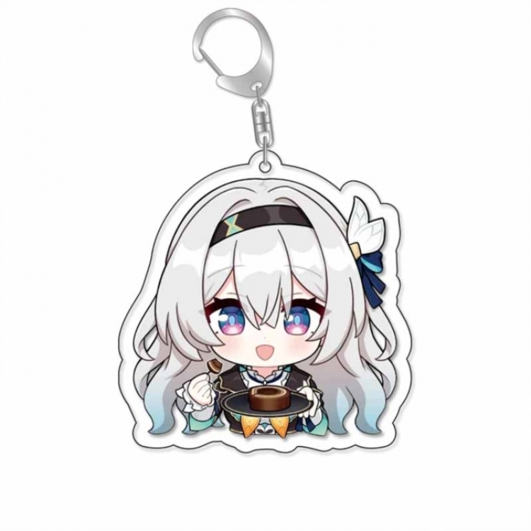 Honkai: Star Rail Anime Acrylic Keychain Charm price for 5 pcs