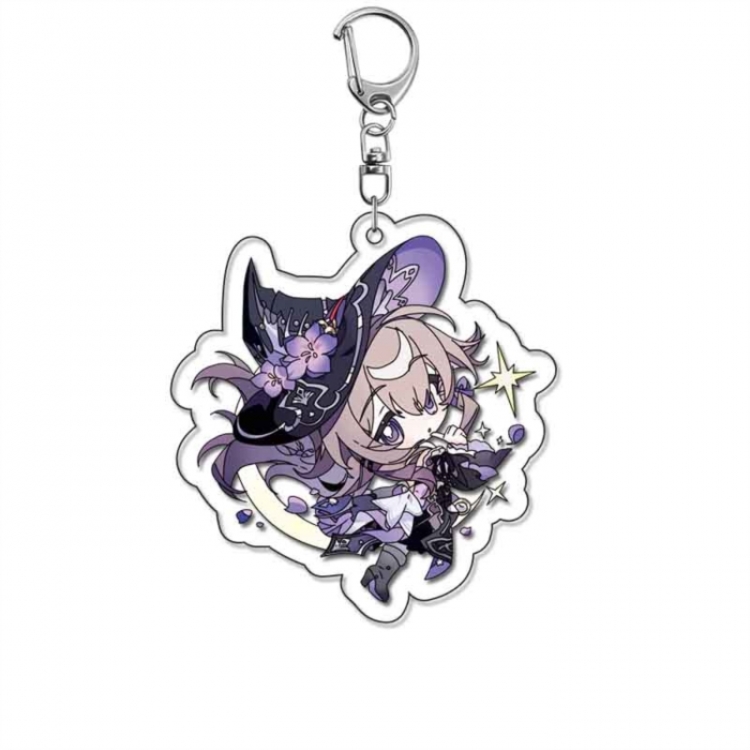 Honkai: Star Rail Anime Acrylic Keychain Charm price for 5 pcs
