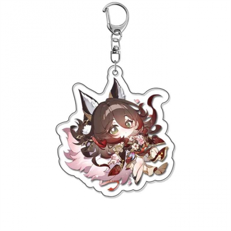 Honkai: Star Rail Anime Acrylic Keychain Charm price for 5 pcs