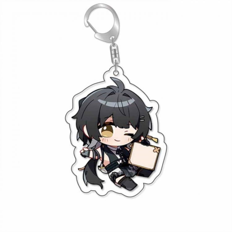 Mingchao Anime Acrylic Keychain Charm price for 5 pcs