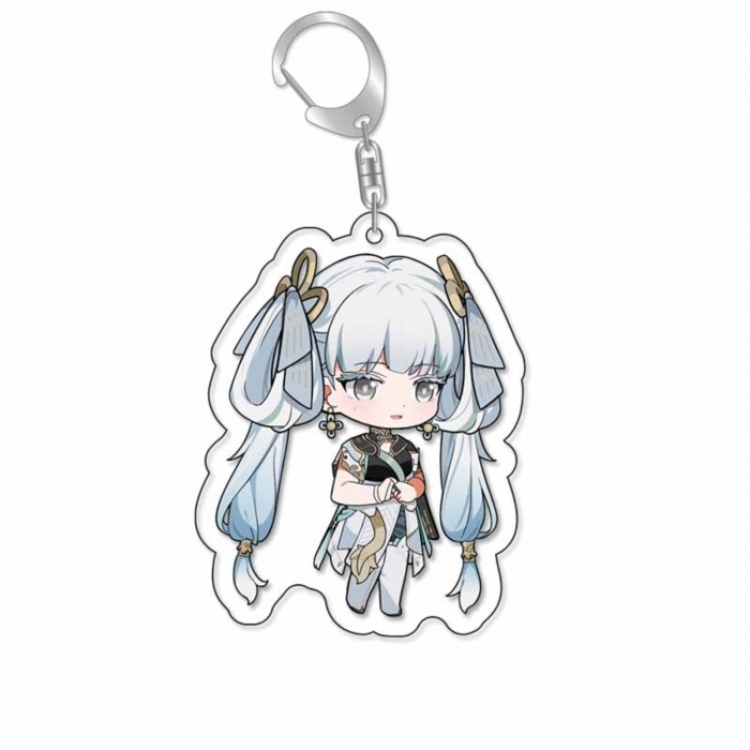 Mingchao Anime Acrylic Keychain Charm price for 5 pcs