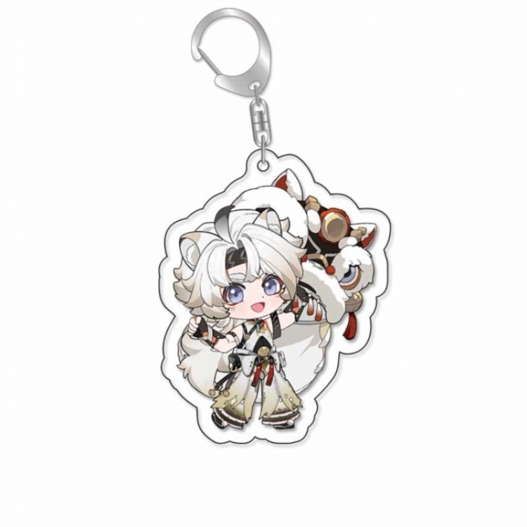 Mingchao Anime Acrylic Keychain Charm price for 5 pcs