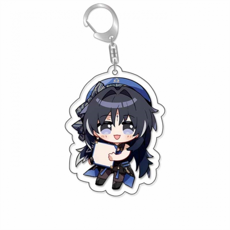 Mingchao Anime Acrylic Keychain Charm price for 5 pcs