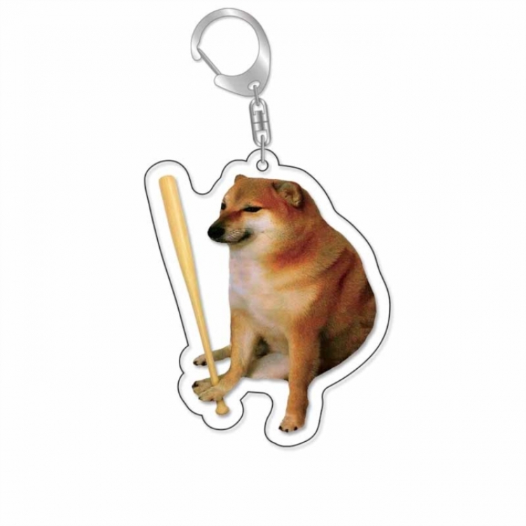 Emoticon Anime Acrylic Keychain Charm price for 5 pcs