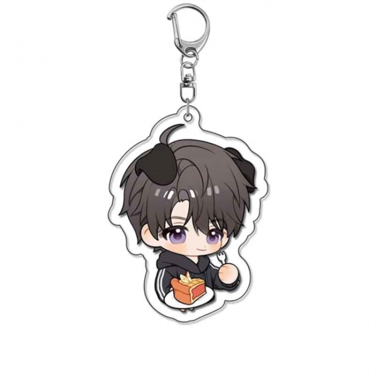 Love and Deepspace Anime Acrylic Keychain Charm price for 5 pcs