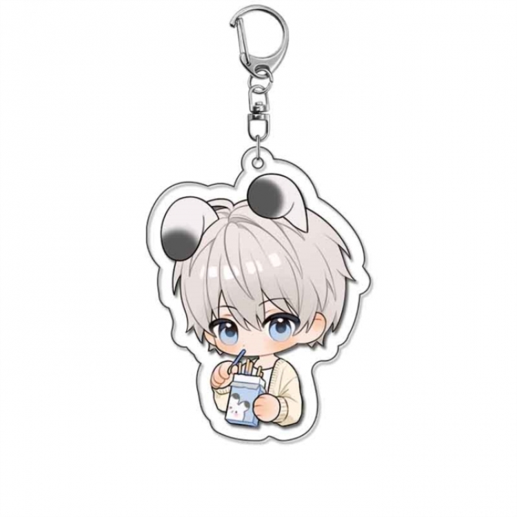 Love and Deepspace Anime Acrylic Keychain Charm price for 5 pcs