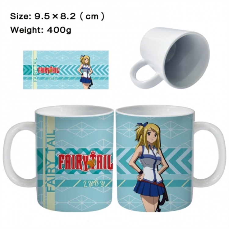 Fairy tail Anime peripheral ceramic cup tea cup drinking cup 9.5X8.2cm