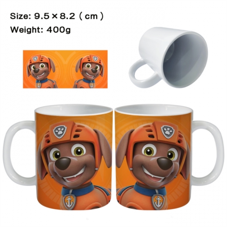 PAW Patrol Anime peripheral ceramic cup tea cup drinking cup 9.5X8.2cm