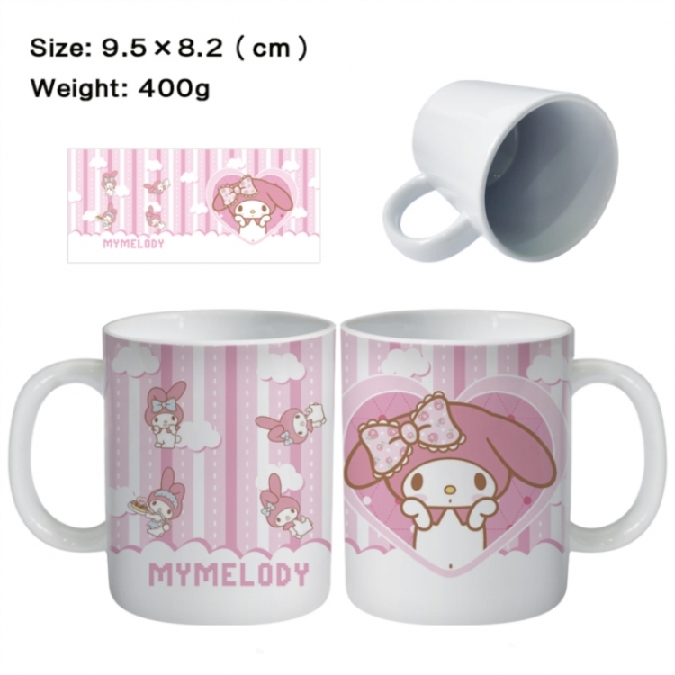 sanrio Anime peripheral ceramic cup tea cup drinking cup 9.5X8.2cm