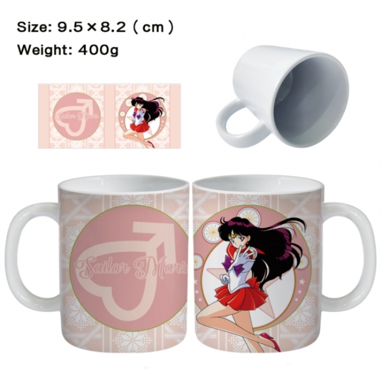 sailormoon Anime peripheral ceramic cup tea cup drinking cup 9.5X8.2cm