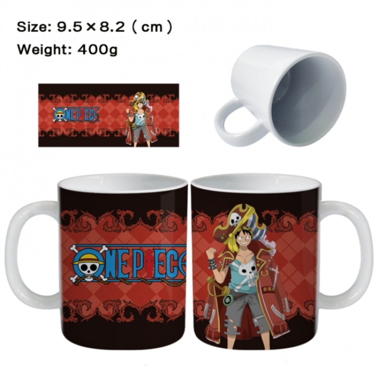 One Piece Anime peripheral ceramic cup tea cup drinking cup 9.5X8.2cm