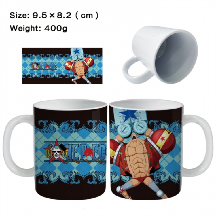 One Piece Anime peripheral ceramic cup tea cup drinking cup 9.5X8.2cm