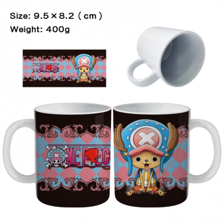 One Piece Anime peripheral ceramic cup tea cup drinking cup 9.5X8.2cm