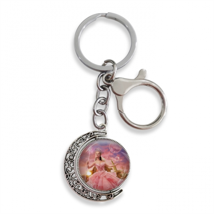 The Wicked Anime double-sided crystal rotating gemstone keychain pendant price for 5 pcs