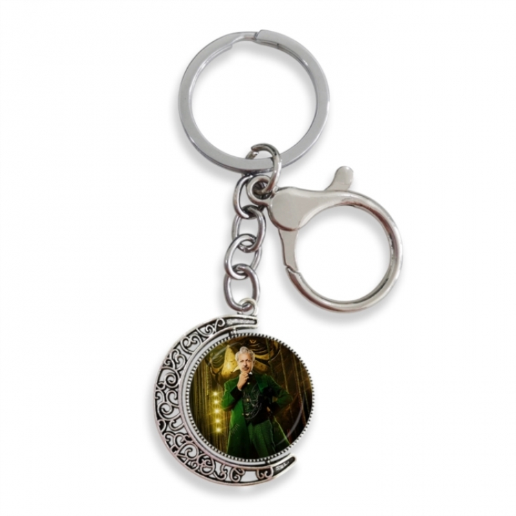 The Wicked Anime double-sided crystal rotating gemstone keychain pendant price for 5 pcs