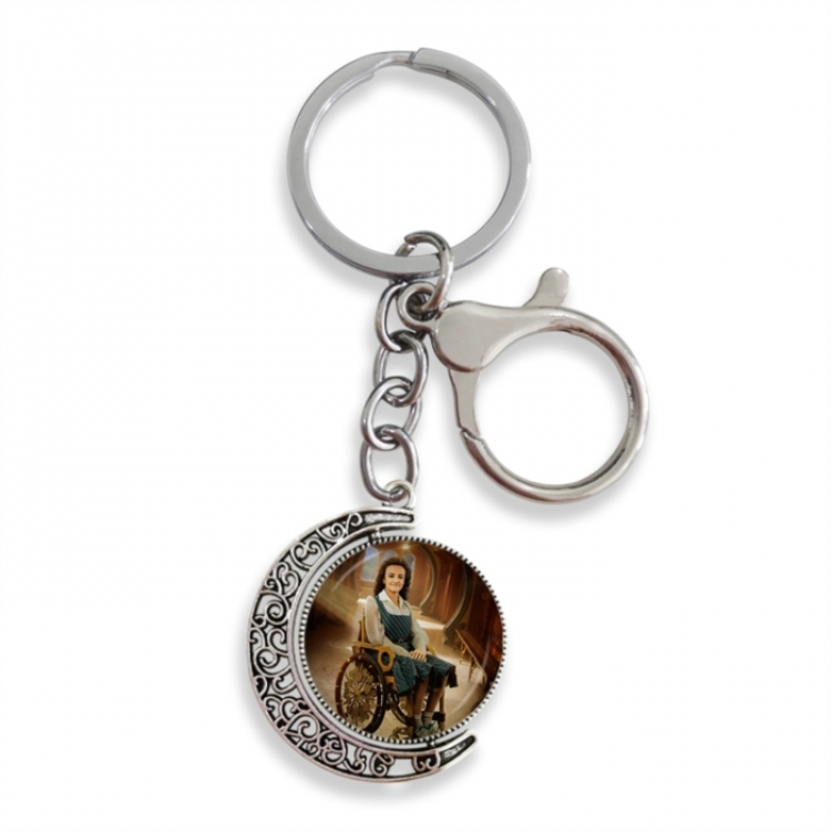 The Wicked Anime double-sided crystal rotating gemstone keychain pendant price for 5 pcs