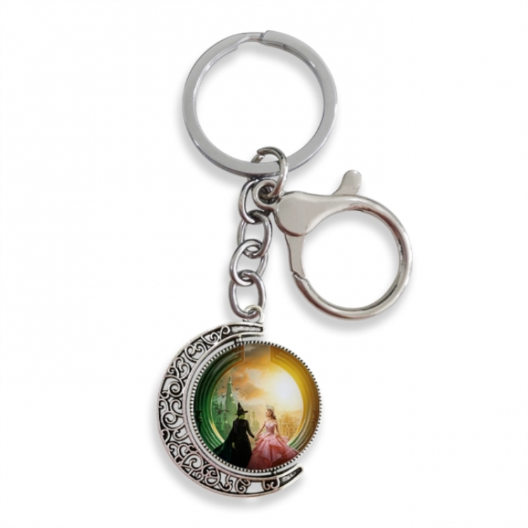 The Wicked Anime double-sided crystal rotating gemstone keychain pendant price for 5 pcs