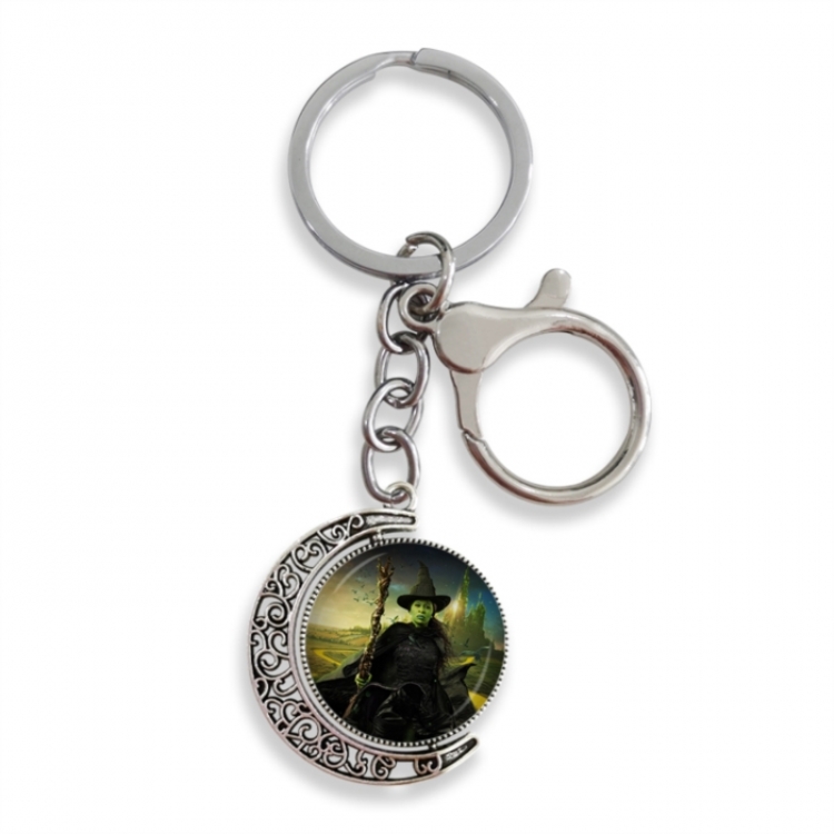 The Wicked Anime double-sided crystal rotating gemstone keychain pendant price for 5 pcs