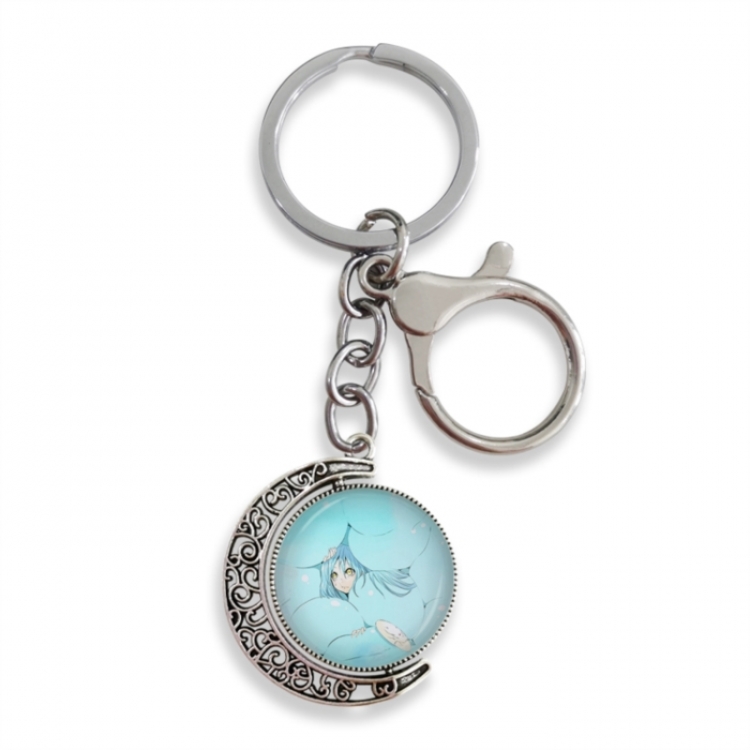 That Time I Got Slim Anime double-sided crystal rotating gemstone keychain pendant price for 5 pcs