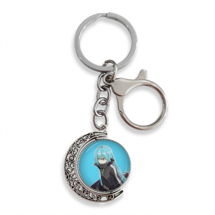 That Time I Got Slim Anime double-sided crystal rotating gemstone keychain pendant price for 5 pcs