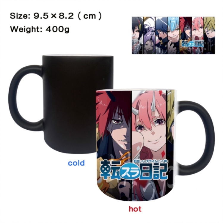 That Time I Got Slim Anime peripherals color changing ceramic cup tea cup mug 9.5X8.2cm