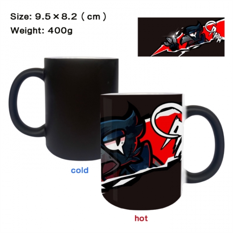 Brawl Stars Anime peripherals color changing ceramic cup tea cup mug 9.5X8.2cm