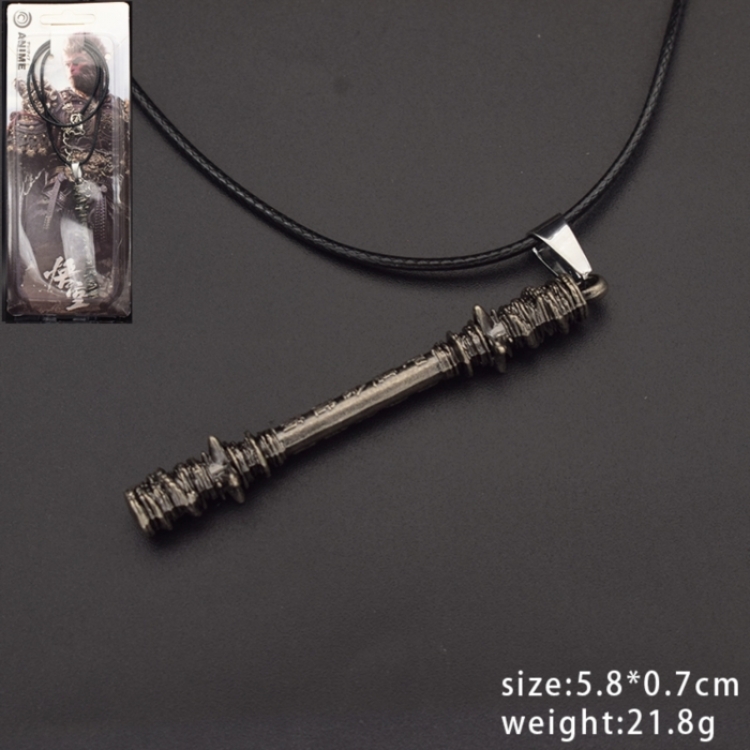 Black Myth Anime peripheral wax rope necklace pendant jewelry price for 5 pcs