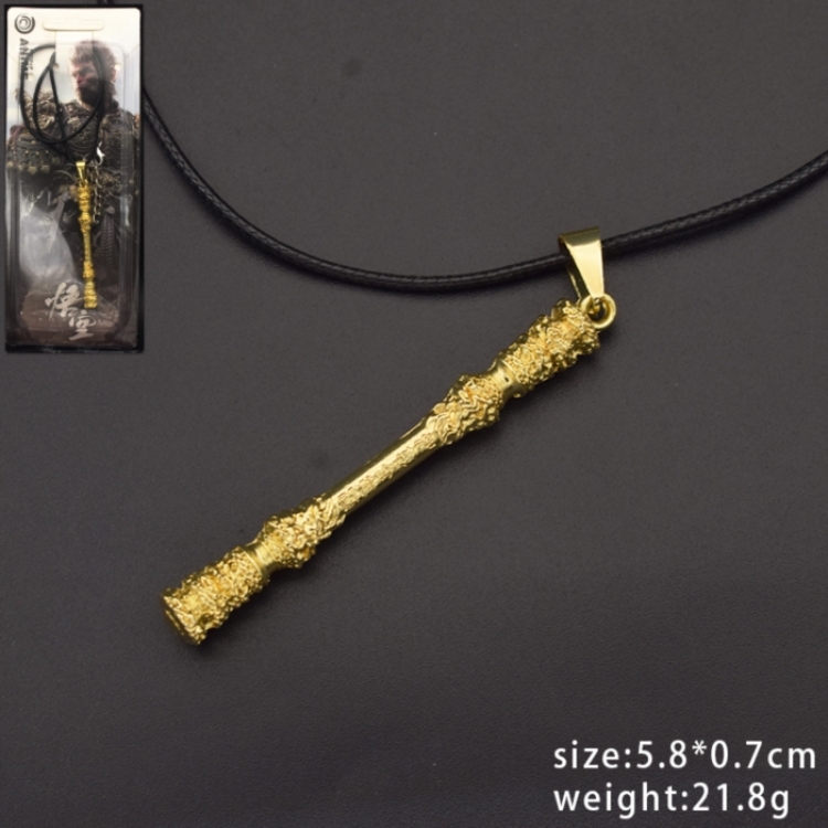 Black Myth Anime peripheral wax rope necklace pendant jewelry price for 5 pcs