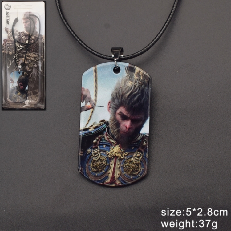 Black Myth Anime peripheral wax rope necklace pendant jewelry price for 5 pcs