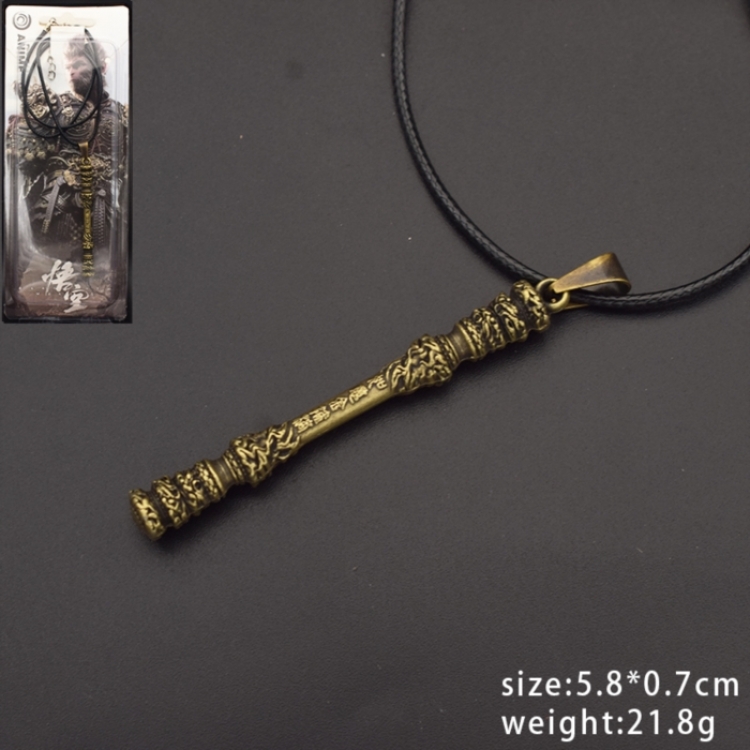 Black Myth Anime peripheral wax rope necklace pendant jewelry price for 5 pcs