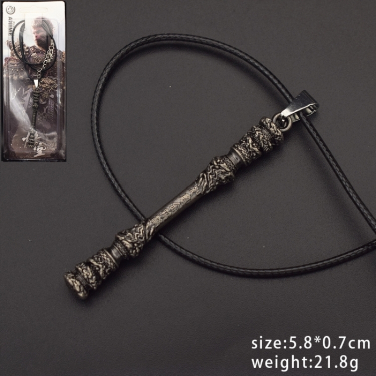 Black Myth Anime peripheral wax rope necklace pendant jewelry price for 5 pcs