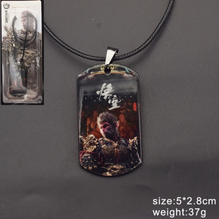 Black Myth Anime peripheral wax rope necklace pendant jewelry price for 5 pcs