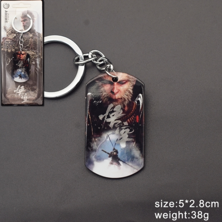 Black Myth Anime cartoon hanging tag necklace pendant price for 5 pcs