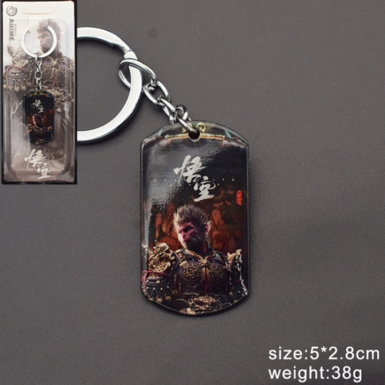 Black Myth Anime cartoon hanging tag necklace pendant price for 5 pcs