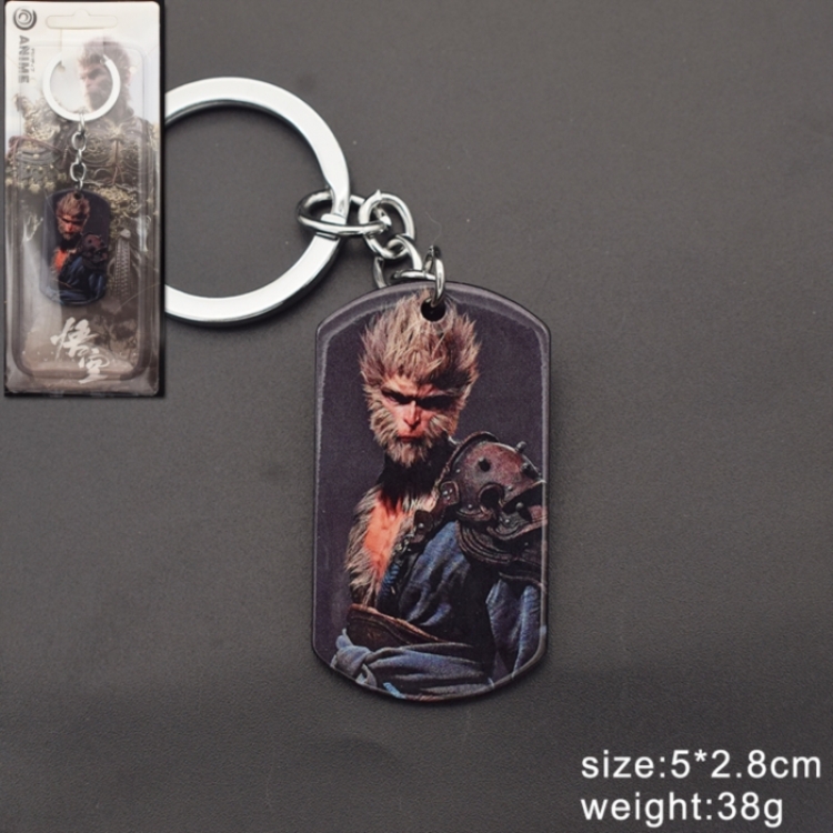 Black Myth Anime cartoon hanging tag necklace pendant price for 5 pcs