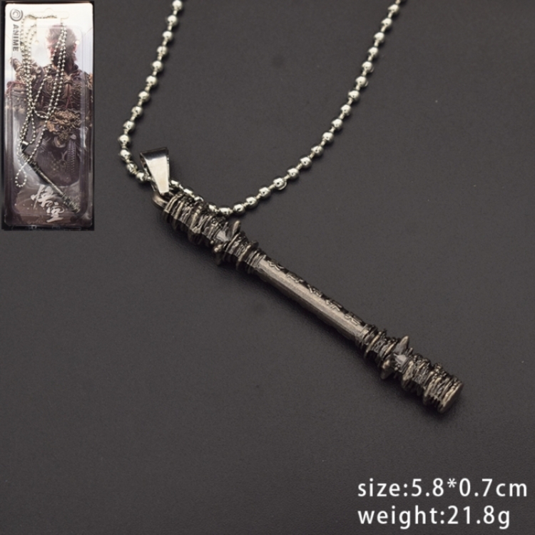 Black Myth Anime cartoon bead chain necklace pendant price for 5 pcs