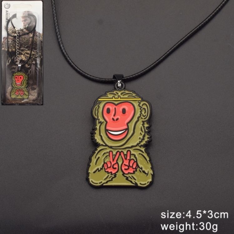 Black Myth Anime peripheral wax rope necklace pendant jewelry price for 5 pcs