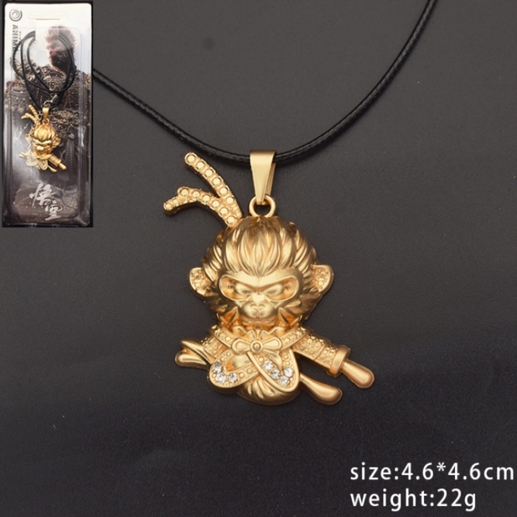 Black Myth Anime peripheral wax rope necklace pendant jewelry price for 5 pcs 