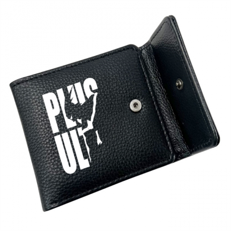 My Hero Academia Anime Litchi Pattern Hidden Buckle Half Fold Printed Wallet 12X10X2CM