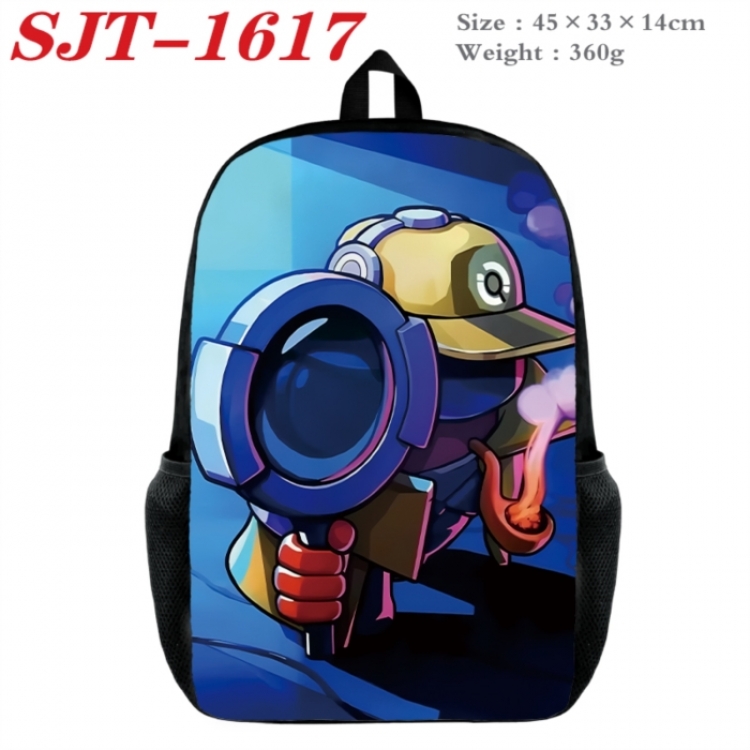 Among us Anime nylon canvas backpack student backpack 45x33x14cm