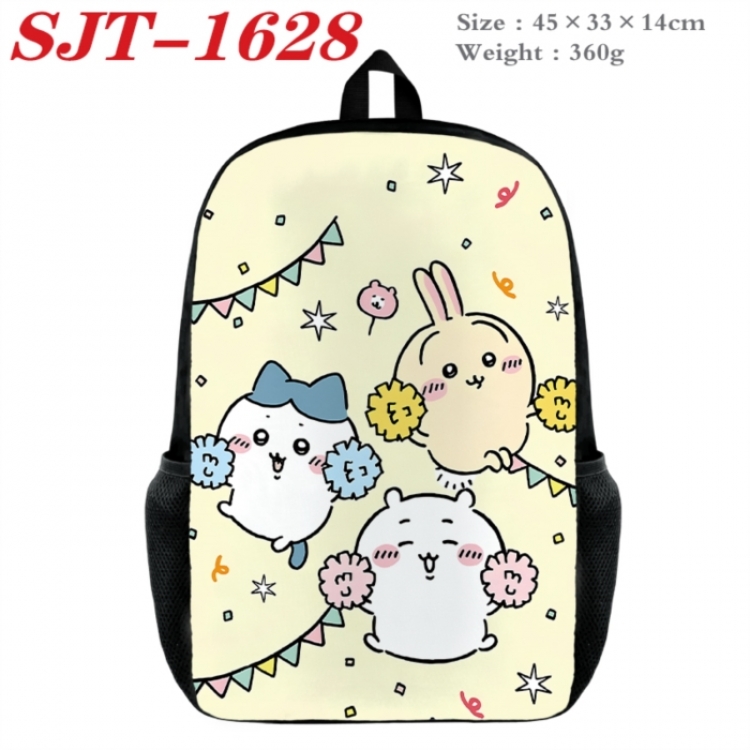 Chiikawa Anime nylon canvas backpack student backpack 45x33x14cm
