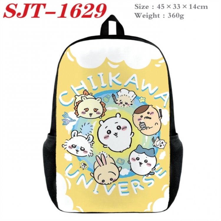 Chiikawa Anime nylon canvas backpack student backpack 45x33x14cm