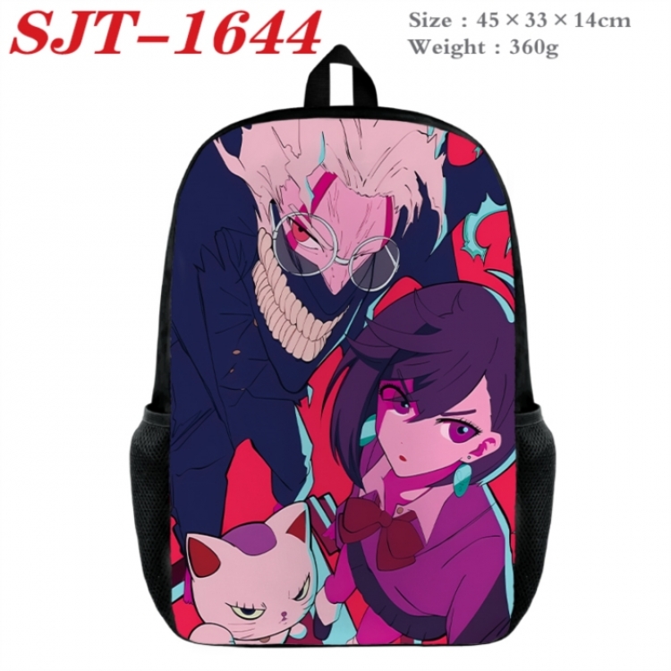 Dandadan Anime nylon canvas backpack student backpack 45x33x14cm