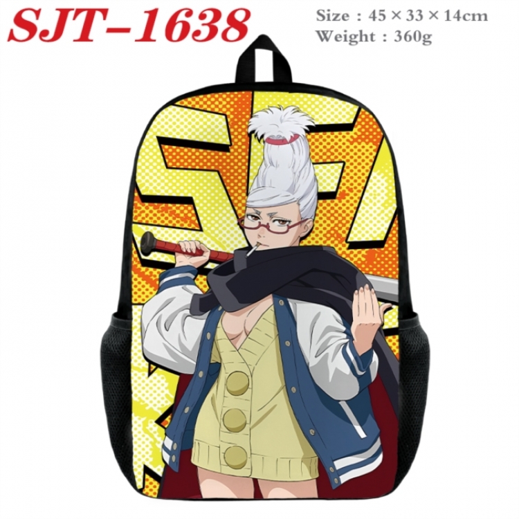 Dandadan Anime nylon canvas backpack student backpack 45x33x14cm