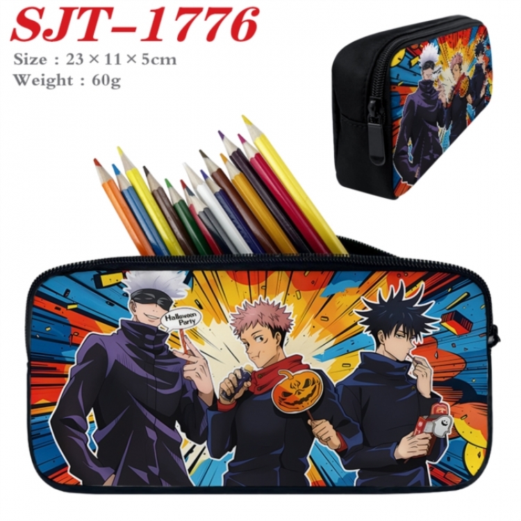 Jujutsu Kaisen Anime nylon student pencil case 23x11x5cm 