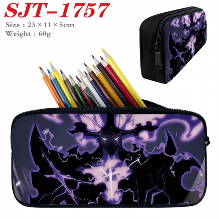 Solo Leveling:Arise Anime nylon student pencil case 23x11x5cm 
